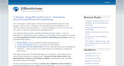 Desktop Screenshot of effectivism.net