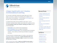 Tablet Screenshot of effectivism.net